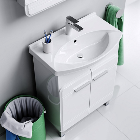 Тумба с раковиной Aqwella Корсика Kor.01.06 65 белый