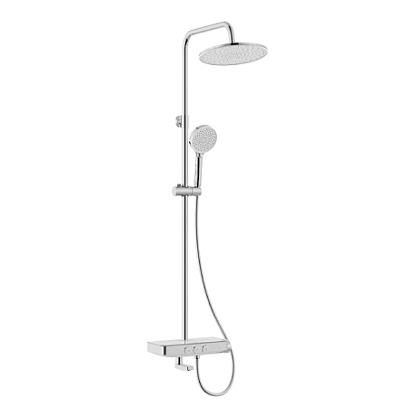 Душевая стойка IDDIS Shelfy SHESBBTi06 хром