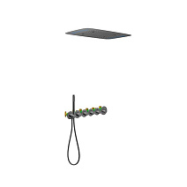 Душевой комплект Timo Saona SX-2319/18SM черное золото Душевой комплект Timo Saona SX-2319/18SM черное золото