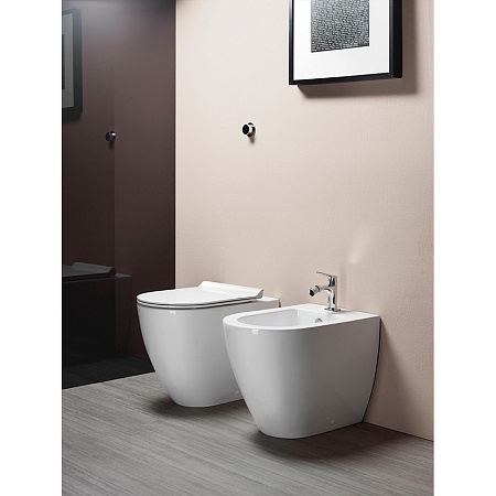 Чаша для унитаза приставного GSI Pura 880311 белый