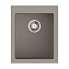 Кухонная мойка Omoikiri Bosen 41A-GR 41x50x19 leningrad grey - фото 1