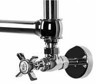 Комплект вентилей и эксцентриков Tiffany World VALKITCOECTW52cr для монтажа вод.полотенцесушителя