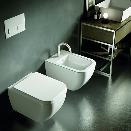 Унитаз подвесной Hatria Bianca Y1X401 белый