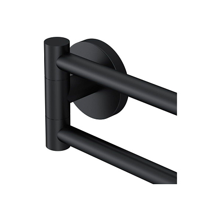 Полотенцедержатель Am.Pm X-Joy A85A32622 двойной поворотный черный