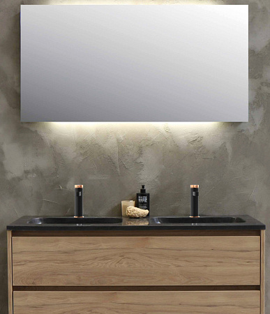 Смеситель GPD Gildo MLB165-S-R для раковины, золото/черный