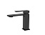 Смеситель AQG Bold 01BOL100NG для раковины, черный матовый