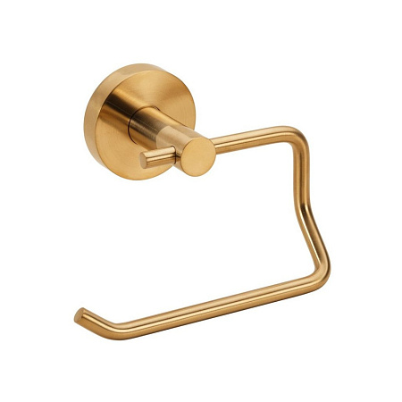 Держатель туалетной бумаги Bemeta Sablo 160112042 без крышки, золото матовое