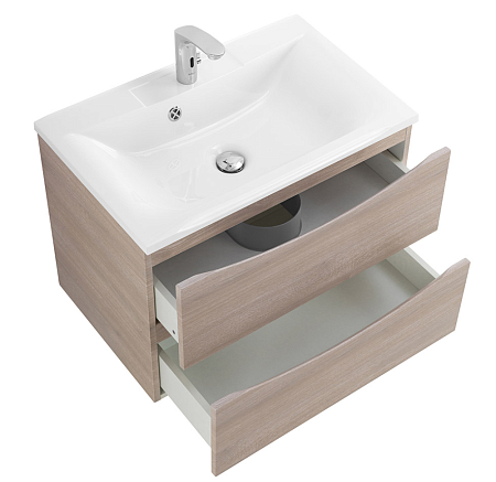 Тумба под раковину BelBagno Marino MARINO-650-2C-SO-RG-P 65 rovere grigio