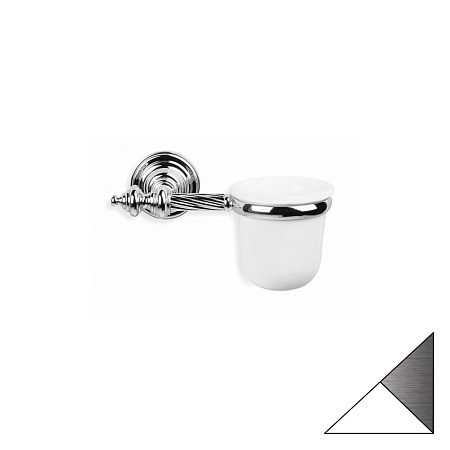 Стакан Stil Haus Giunone G10(03) хром/белый