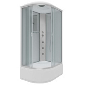 Душевая кабина Niagara Classic NG-2310-14RG 120x80x215 стекло матовое/профиль серебро