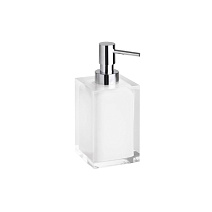 Дозатор для жидкого мыла Bemeta Vista 120109016-104 белый/хром