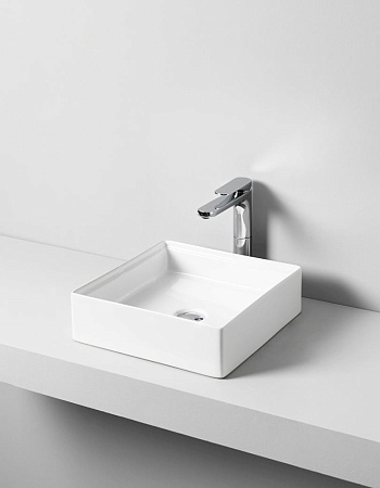 Раковина ArtCeram Scalino SCL001 05;00 38 белый матовый