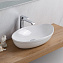 Раковина накладная BelBagno BB1362 34x53x16 белый - фото 5