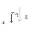 Смеситель Grohe Essence New 19578001 на борт ванны - фото 1