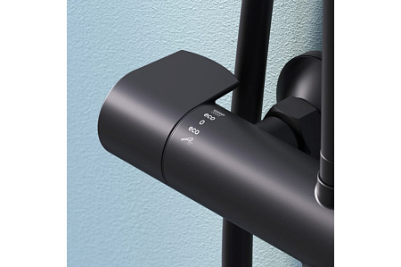 Душевая стойка Am.Pm X-Joy F0785A522 черный