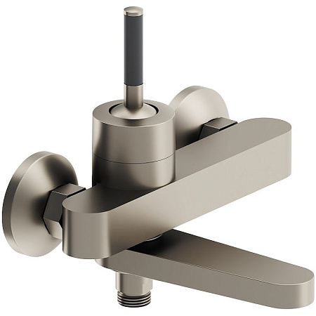 Смеситель Damixa Arc 291000200 для ванны с душем, никель