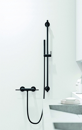 Смеситель Kludi Nova Fonte 207103915 для душа, черный матовый