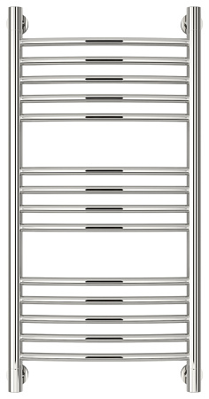 Полотенцесушитель водяной Сунержа Богема + 800x400 выгнутый, хром