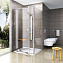 Душевой уголок Ravak Pivot PDOP2-110 + PPS-90 профиль сатин - фото 2