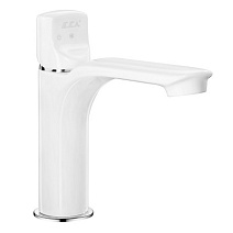 Смеситель E.C.A. Myra 104108986EX для раковины белый/хром Смеситель E.C.A. Myra 104108986EX для раковины белый/хром