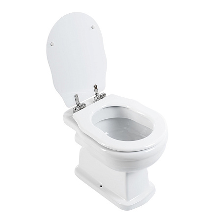 Чаша для унитаза приставного BelBagno Boheme BB115CB горизонтальный выпуск