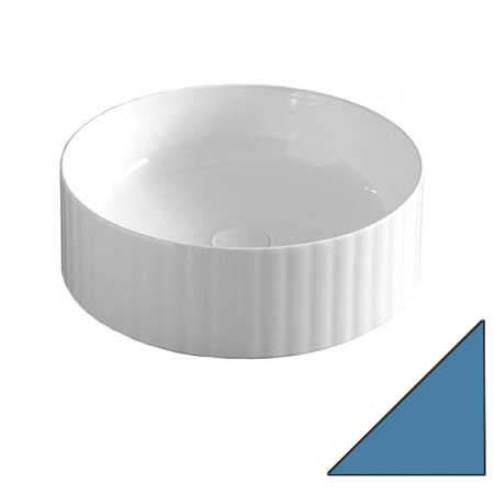 Раковина ArtCeram Millerighe OSL010 38;00 44 blu avio