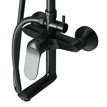 Душевая стойка Am.Pm Sunny F0785C922 черный матовый