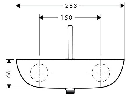 Смеситель Hansgrohe PuraVida 15672400 для душа