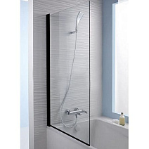 Шторка для ванны Jacob Delafon Struktura E6D042-BL 140х80 черный