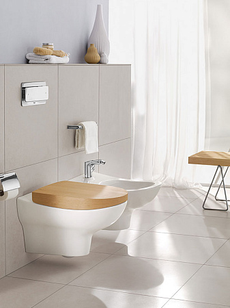 Унитаз подвесной Villeroy & Boch My Nature 561010R1 белый альпин CeramicPlus