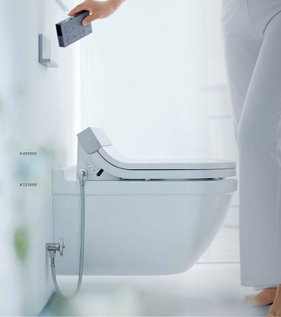 Чаша для унитаза подвесного Duravit Starck 3 22260900001-WG SensoWash