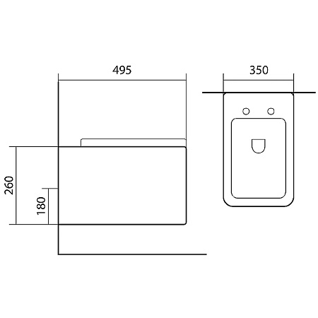 Унитаз подвесной Aquatek Либра AQ1148N-00 с сидением Soft Close