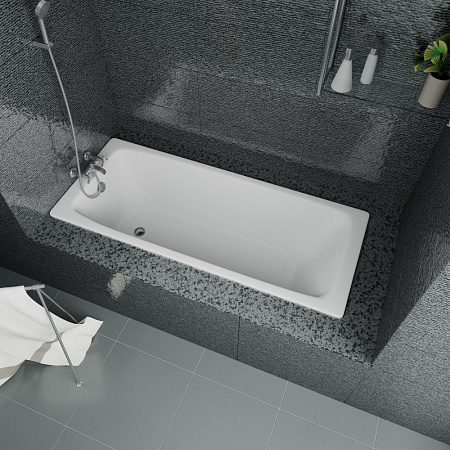 Чугунная ванна Delice Biove DLR220509 170х75 без ручек