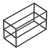 Каркас Cezares Cadro CADRO-100/46/58-2C-SO-MET-ST 100 двухъярусный, подвесной