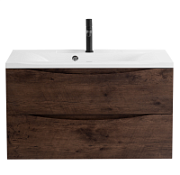 Тумба с раковиной BelBagno Marino MARINO-1000-2C-SO-RW-P 100 rovere moro