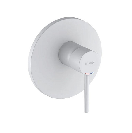 Смеситель для душа Kludi Bozz 386555376 белый матовый