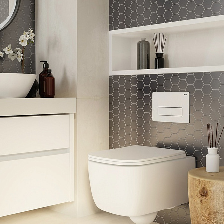 Кнопка смыва IDDIS Unifix UNI10W0i77 белый