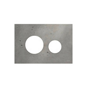 Лицевая панель Tece Loop Modular 9240614 светлый бетон