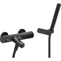 Смеситель Nobili Live LV00110BM для ванны с душем, черный матовый Смеситель Nobili Live LV00110BM для ванны с душем, черный матовый