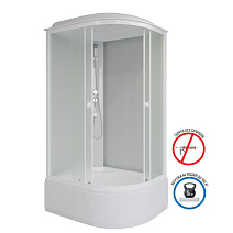 Душевая кабина Niagara Promo P90/70/40L/MT 90x70x215 L стекло матовое/профиль белый