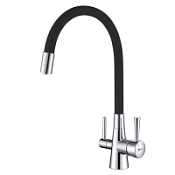 Смеситель Lemark Comfort LM3075C для кухонной мойки, хром