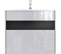 Тумба с раковиной Am.Pm Func M8FFUX0801WG 80 белый глянец