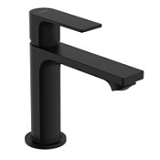 Смеситель Hansgrohe Rebris E 72589670 для раковины, со сливным гарнитуром, черный матовый