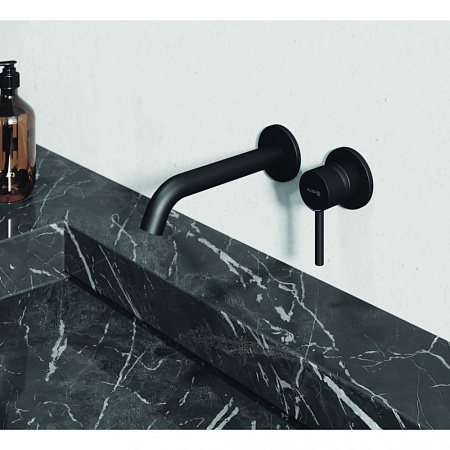 Смеситель Kludi Bozz 382453976 для раковины, черный матовый
