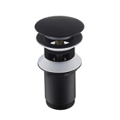 Донный клапан Timo 8011/03 для раковины, черный