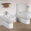 Унитаз-компакт Villeroy & Boch Subway 661010R1 альпийский белый CeramicPlus - фото 4