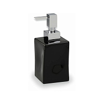 Дозатор для жидкого мыла Stil Haus Prisma 795(08-NE) настольный, хром/белый