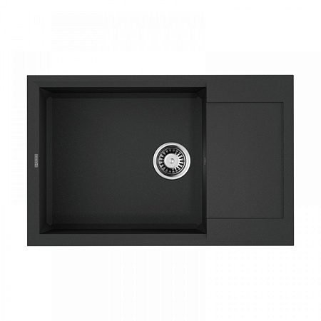 Кухонная мойка Omoikiri Sakaime 78-LB-BL 78х50 черный