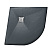 Душевой поддон RGW Stone Tray 90x90 16153099-02 графит