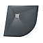 Душевой поддон RGW Stone Tray 90x90 16153099-02 графит